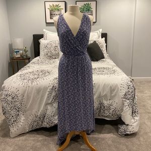 Paisley blue dress